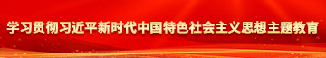 大鸡巴艹逼喷尿视频学习贯彻习近平新时代中国特色社会主义思想主题教育